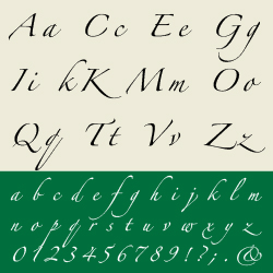 typographie : scripts