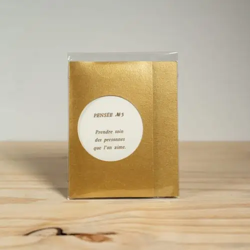 Carte à belles pensées