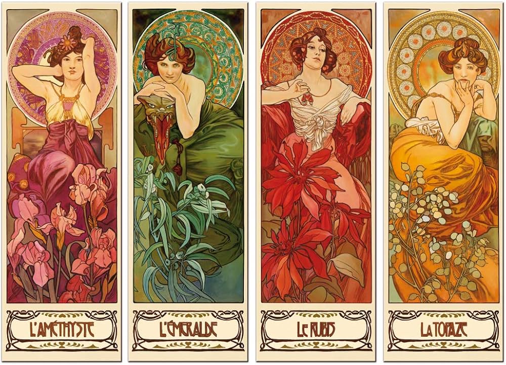 Les pierres précieuses, 1900