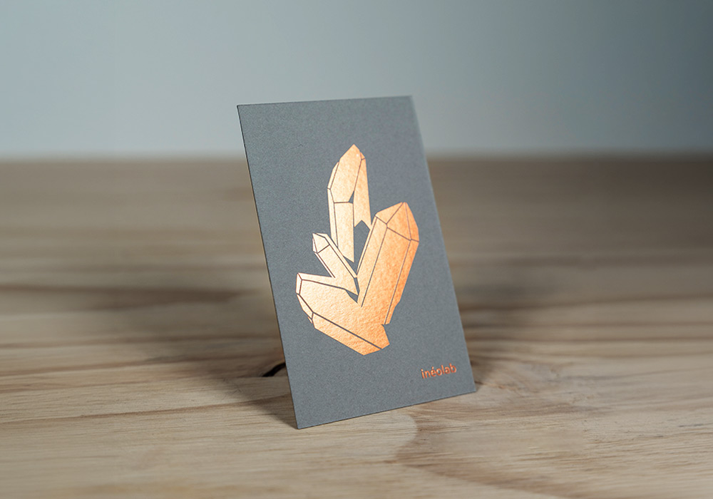 Inéolab - carte de visite (DA studio supervision)