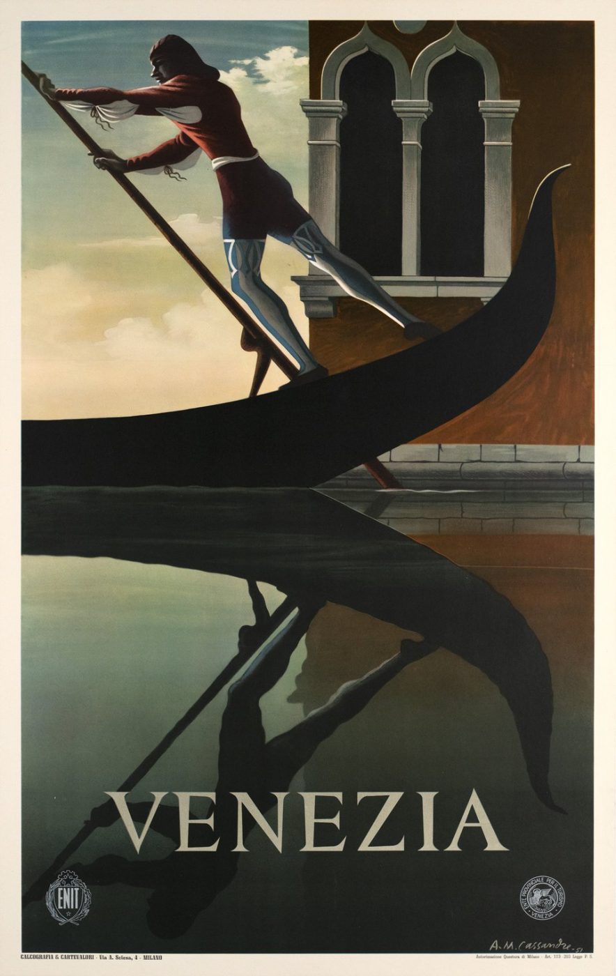 A.M. Cassandre, Venezia, 1951