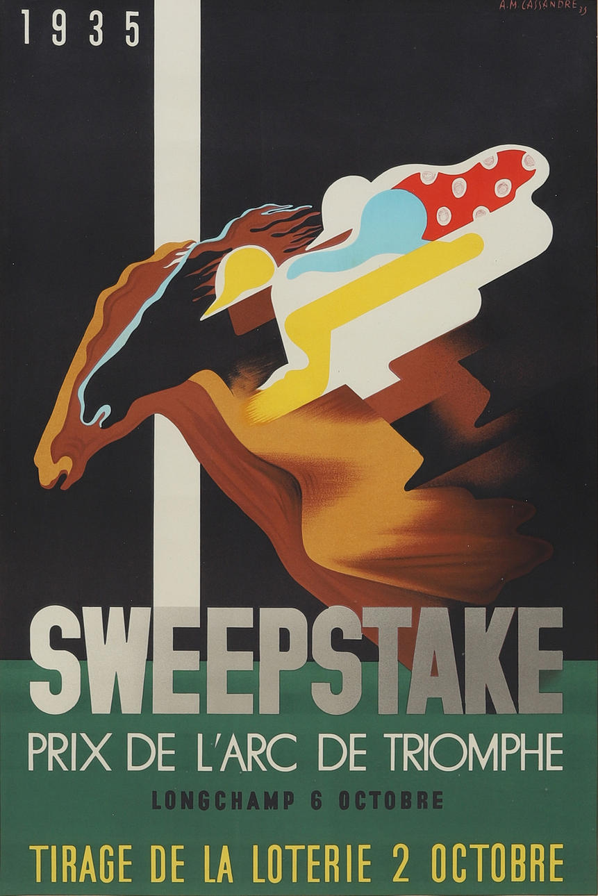 A.M. Cassandre, Sweepstake, 1935
