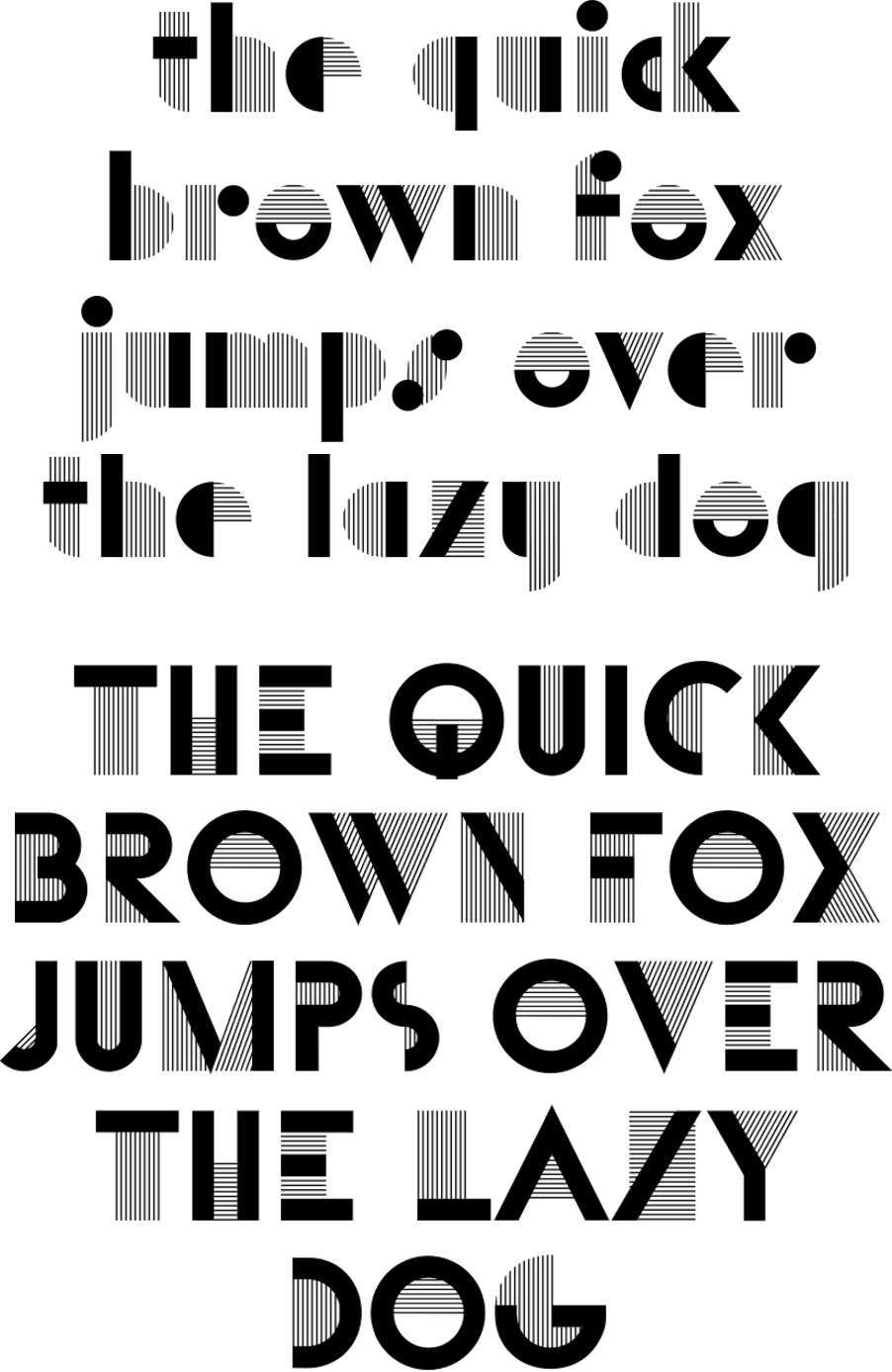 A.M. Cassandre, typographie Bifur, 1929