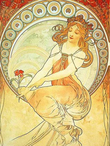 Alfons Mucha pour Sarah Bernhardt