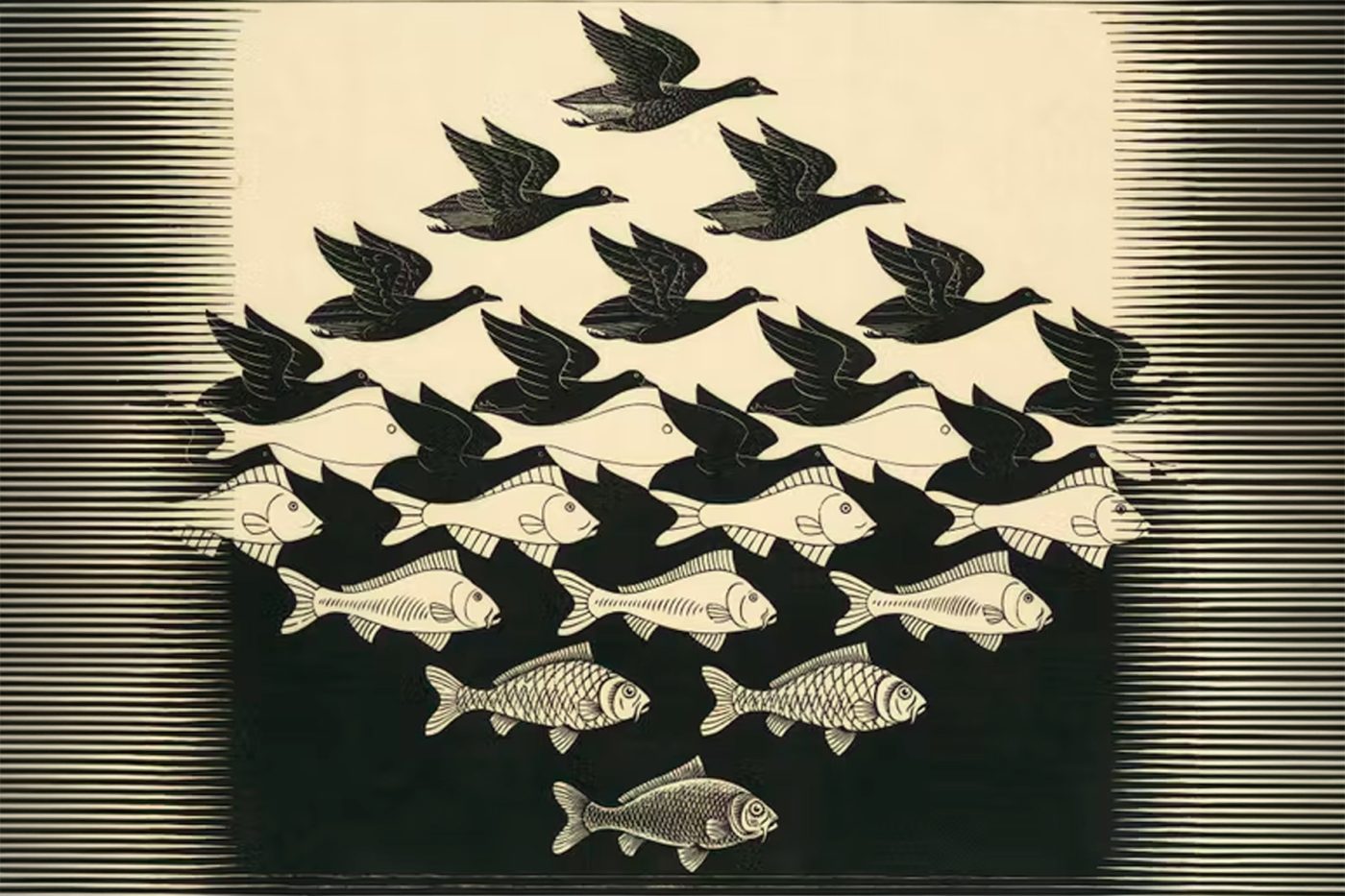 Gestalt Escher