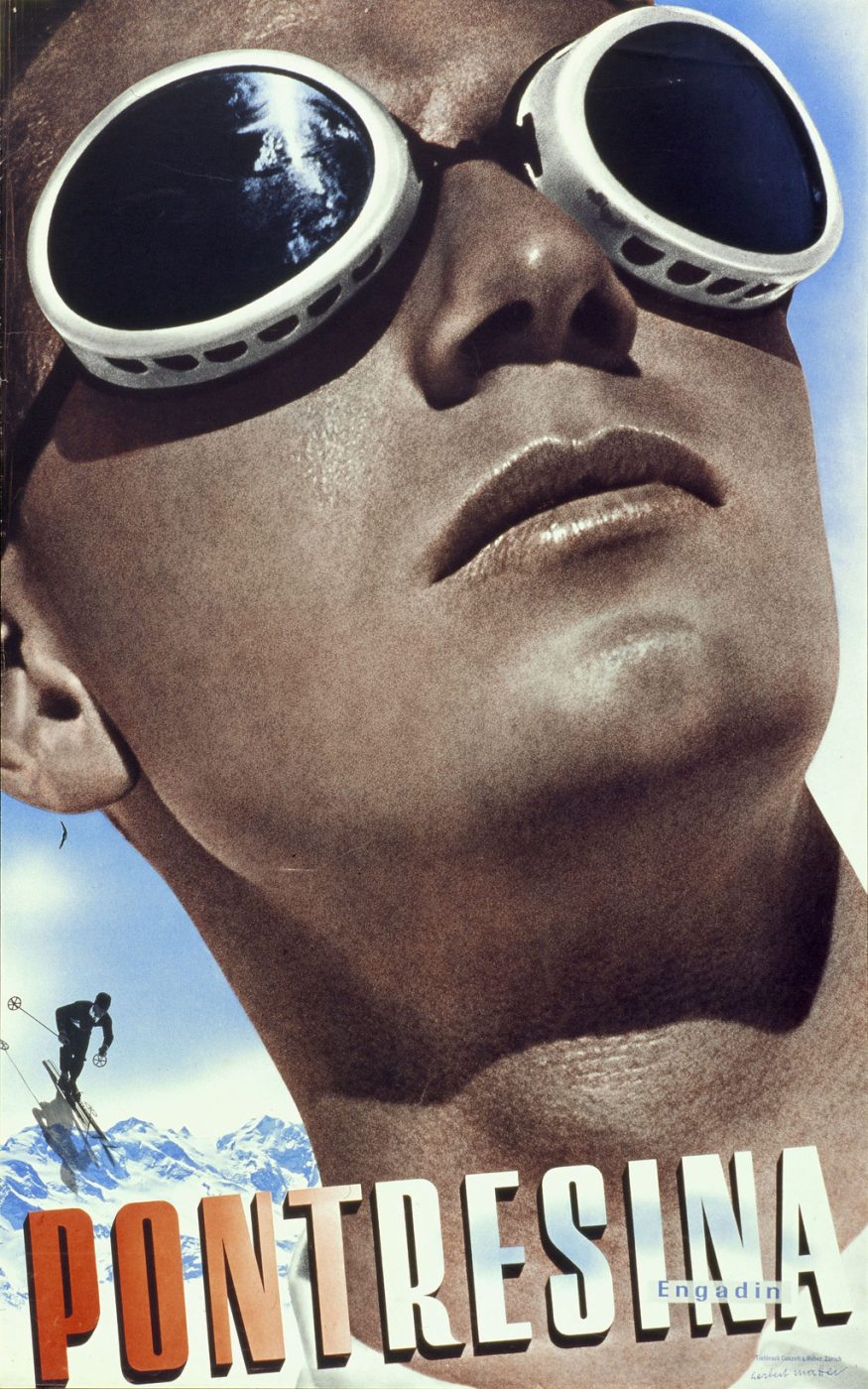Herbert Matter, Pontresina Engadin, 1935