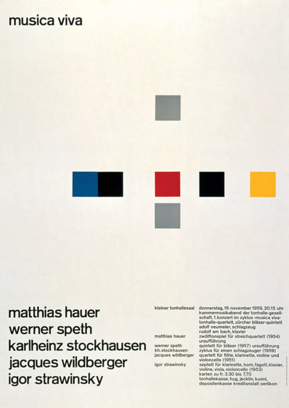 Josef Müller-Brockmann, 1959