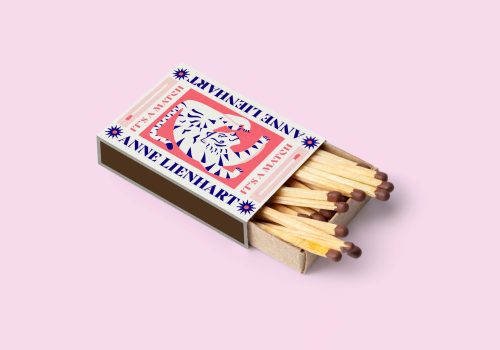 Anne Lienhart - Carte de visite originale