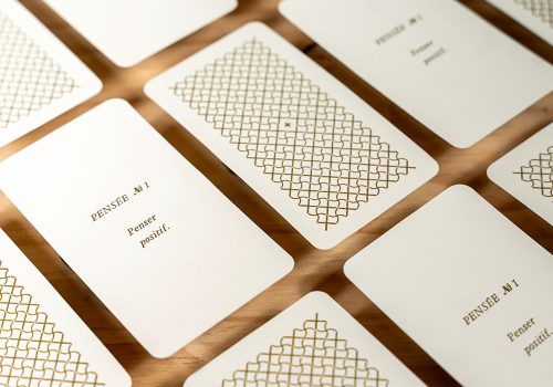 Cartes à belles pensées