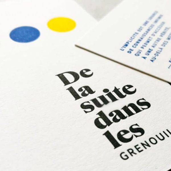 De la suite dans les grenouilles